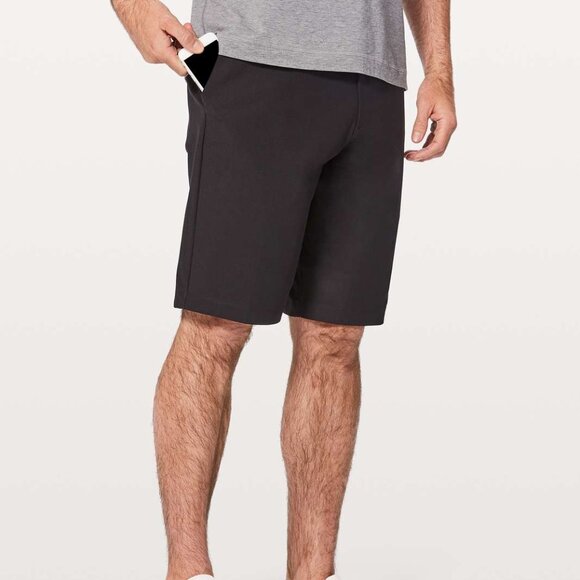 Lululemon Commission Short Relaxed Warpstreme 11" Black 34 - Picture 3 of 9